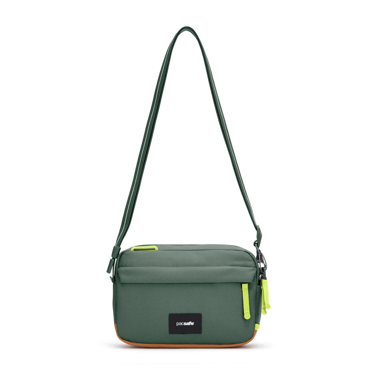 Pacsafe Go Crossbody - Spruce Green - Find Your Feet Australia Hobart Launceston Tasmania
