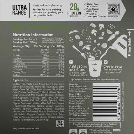 Radix Nutrition Plant Based Meals Radix Nutrition
