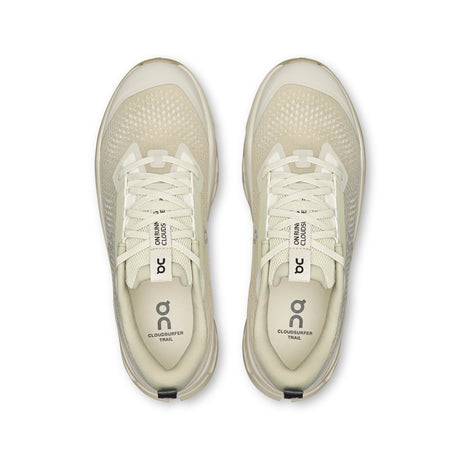 On Cloudsurfer Trail 2 Shoes (Men's) - Chalk/Ghost