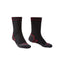 Bridgedale Storm Sock Heavyweight Boot (Unisex) - Black/Red