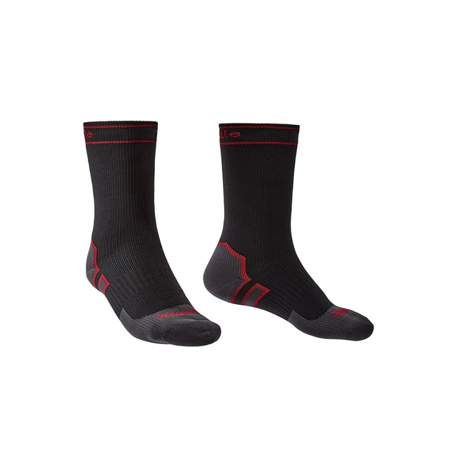 Bridgedale Storm Sock Heavyweight Boot (Unisex) - Black/Red