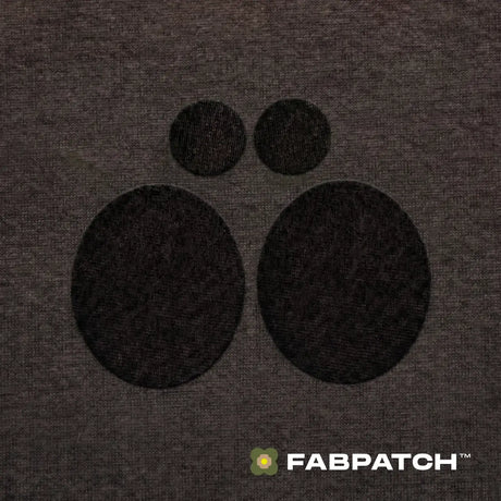 FabPatch Merino Patches - Black