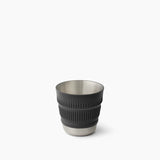Sea To Summit Detour Stainless Steel Collapsible Mug - Beluga - Find Your Feet Hobart Launceston Tasmania