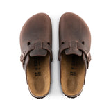 Birkenstock Boston Oiled Leather - Regular (Unisex) - Habana - Find Your Feet Australia Hobart Launceston Tasmania