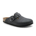 Birkenstock Boston Oiled Leather - Regular (Unisex) - Black - Find Your Feet Australia Hobart Launceston Tasmania