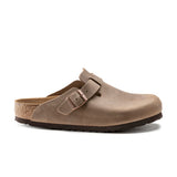 Birkenstock Boston Oiled Leather Sandal Regular (Unisex) - Tabacco Brown