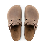 Birkenstock Boston Oiled Leather Sandal Regular (Unisex) - Tabacco Brown