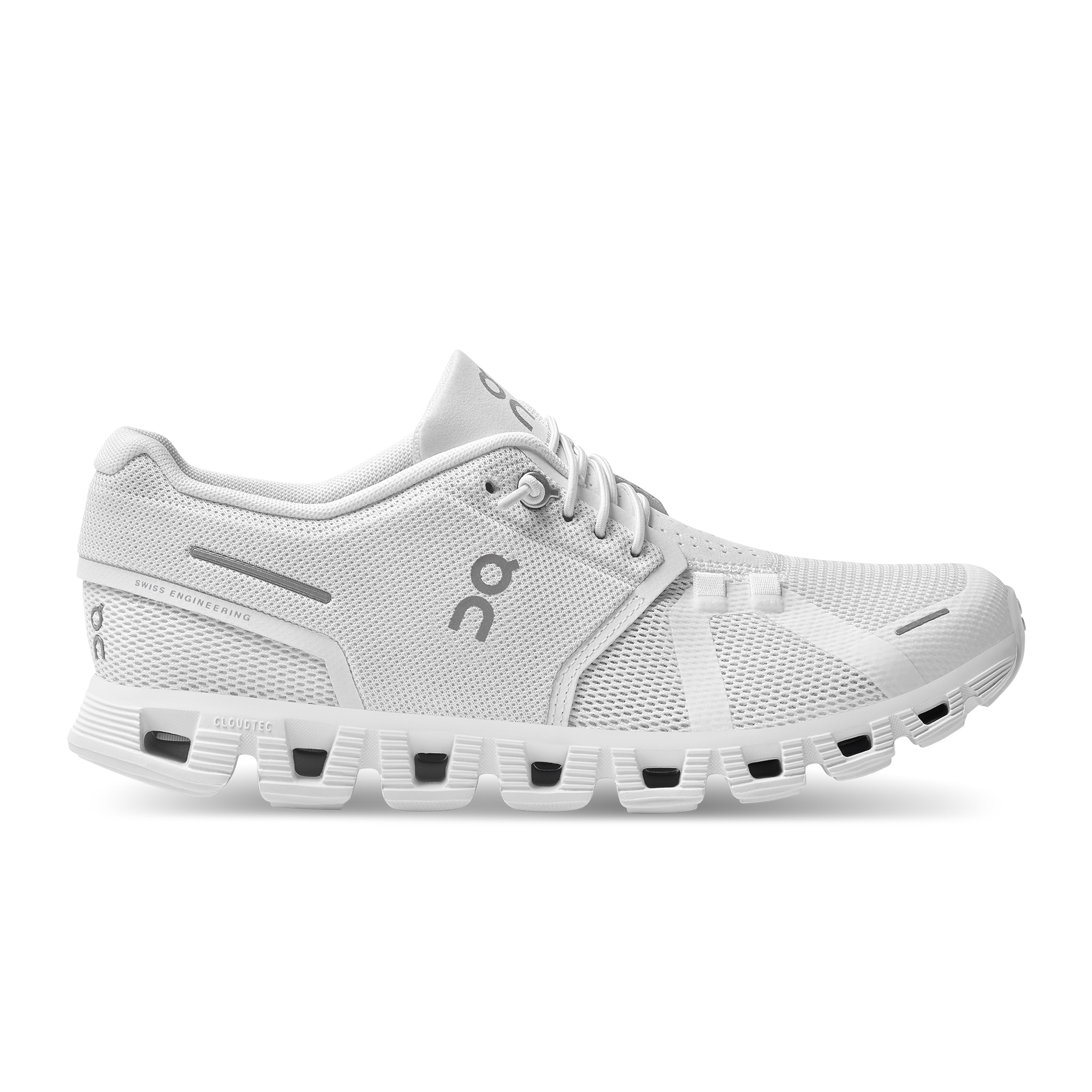 On Cloud 5 Shoe (Women's) - All White - Find Your Feet Australia Hobart Launceston Tasmania