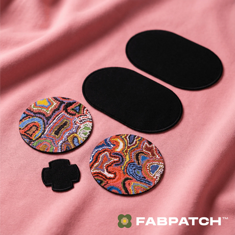 FabPatch Stretch Patches - Budgie