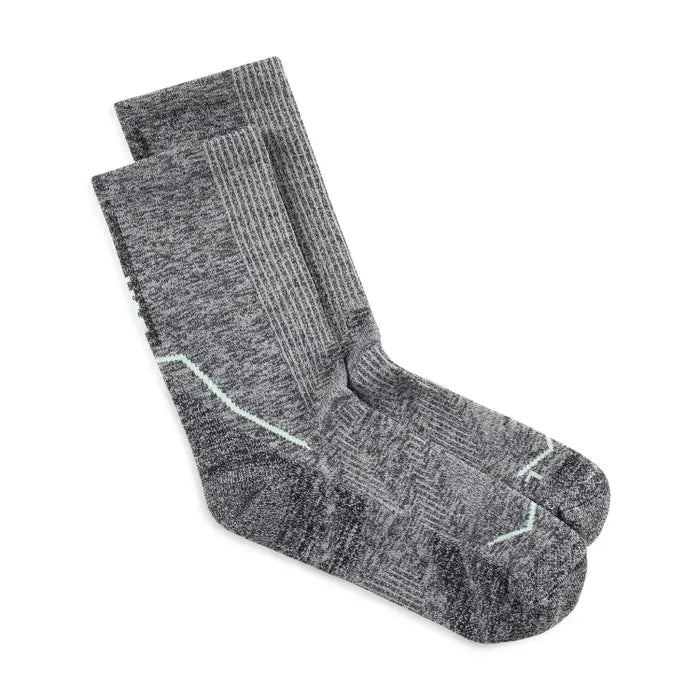 BUFF DryFlx Crew Socks (Unisex) - Light Grey