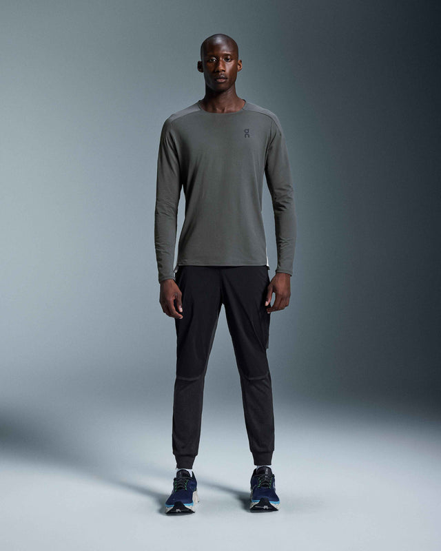 On Performance Long-T (Men's) - Eclipse/Silver