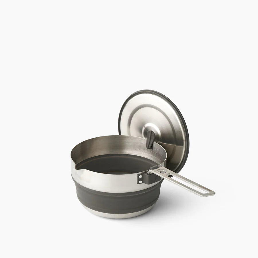 Sea To Summit Detour Stainless Steel Collapsible Pouring Pot - 1.8L Find Your Feet Australia Hobart Launceston Tasmania