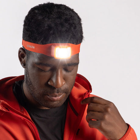Biolite Range 500 Headlamp - Spark Red - Orange