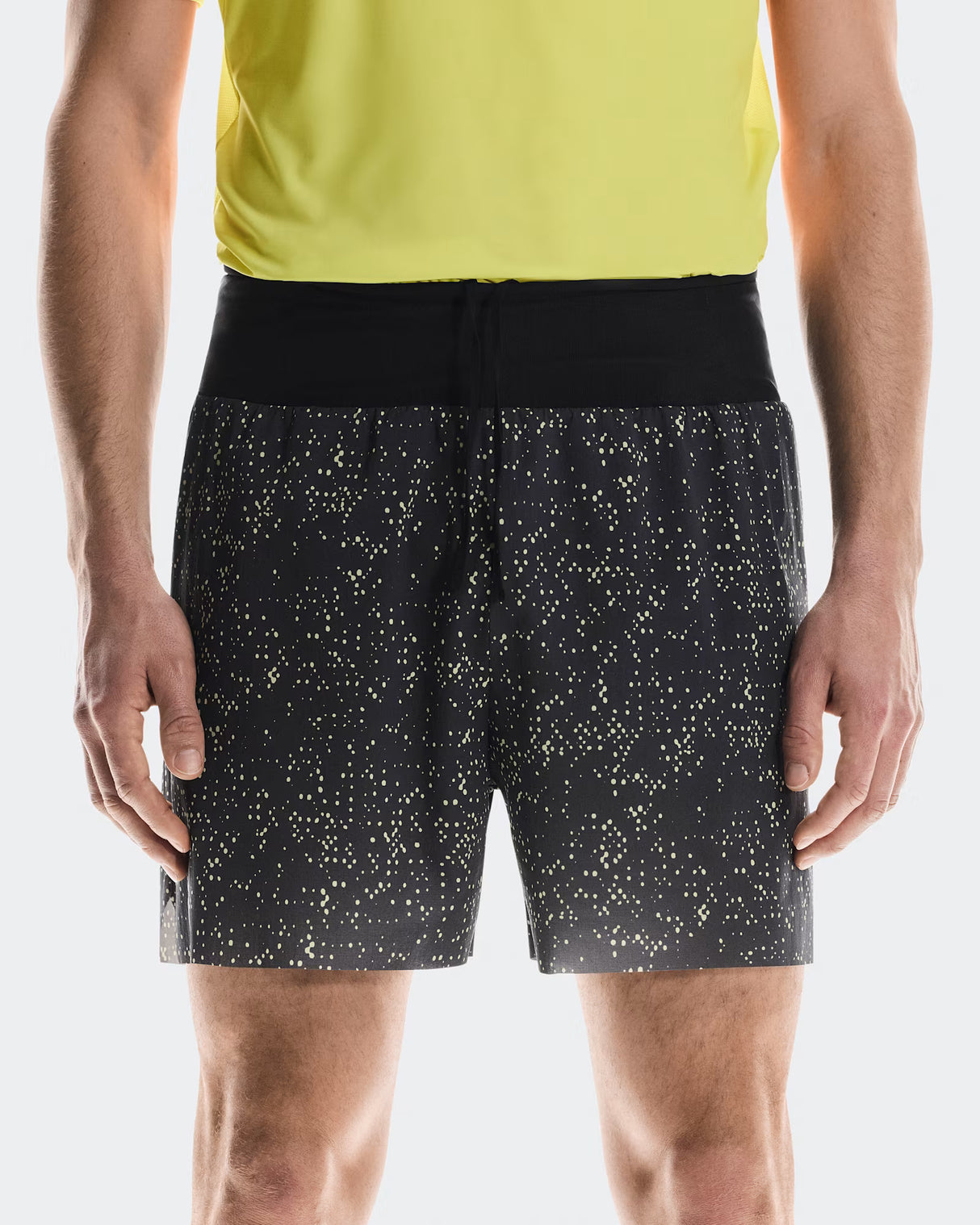 On Ultra Shorts (Men's) - Iron/Lime - Find Your Feet Australia Hobart Launceston Tasmania