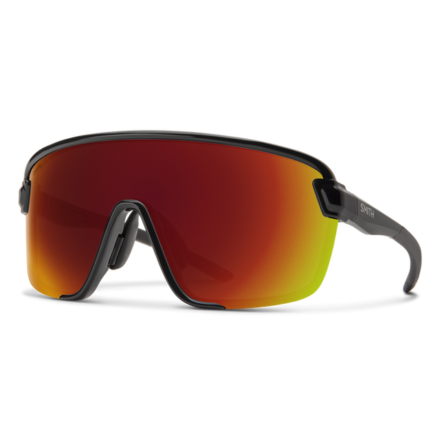 Smith Bobcat - Black + ChromaPop Red Mirror Lens - Find Your Feet Australia Hobart Launceston Tasmania