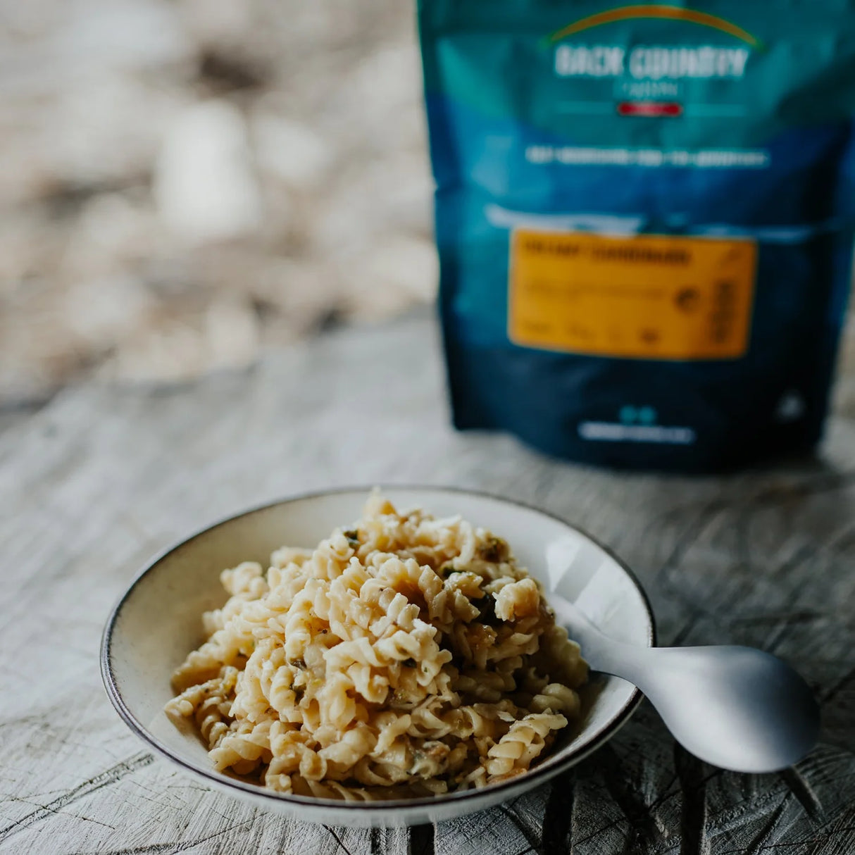 Back Country Cuisine Meals - Regular - Creamy Carbonara - Find Your Feet Australia Hobart Launceston Tasmania