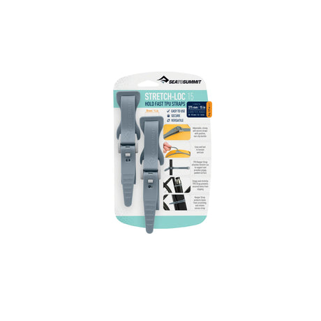 Sea to Summit Stretch-Loc TPU Straps 20mm - 2 Pack - 375mm - Dusk - Find Your Feet Australia Hobart Launceston Tasmania
