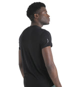 Icebreaker Merino Blend 125 Cool-Lite™ Speed Short Sleeve T-Shirt (Men's) - Black - Find Your Feet Australia Hobart Launceston Tasmania