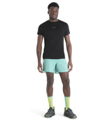 Icebreaker Merino Blend 125 Cool-Lite™ Speed Short Sleeve T-Shirt (Men's) - Black - Find Your Feet Australia Hobart Launceston Tasmania
