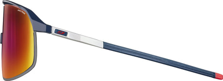 Julbo Density Sunglasses -Matt Blue White Red