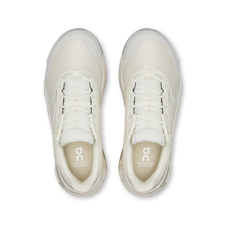 On Cloudhorizon 2 Waterproof Shoe (Women's) - Ghost/Ivory - White - Grey - Beige - Cream