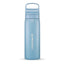 LifeStraw Go 2.0 Stainless Steel Water Filter Bottle 500ml - Icelandic Blue