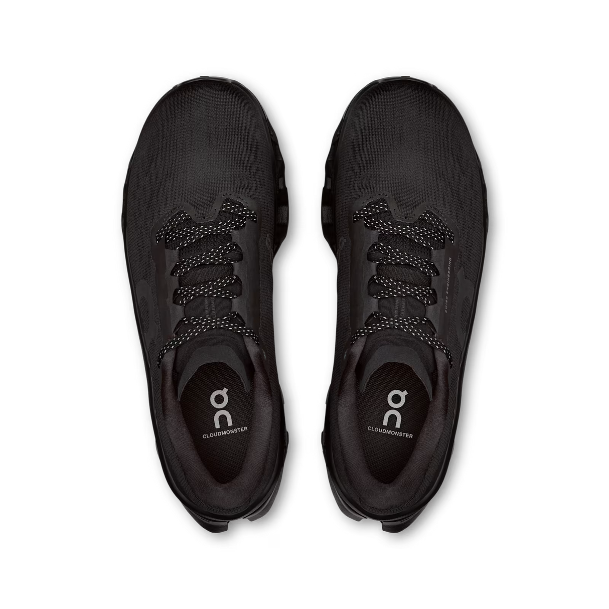 On Cloudmonster 3 Shoes (Women's) - Black/Black