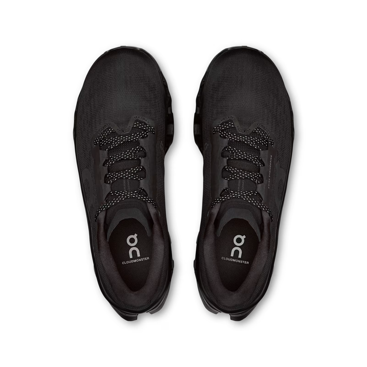 On Cloudmonster 3 Shoes (Women's) - Black/Black