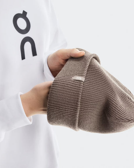 On Merino Beanie - Cinder - Find Your Feet Australia Hobart Launceston Tasmania