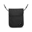 Pacsafe Coversafe x75 RFID Blocking Neck Pouch - Black - Find Your Feet Australia Hobart Launceston Tasmania