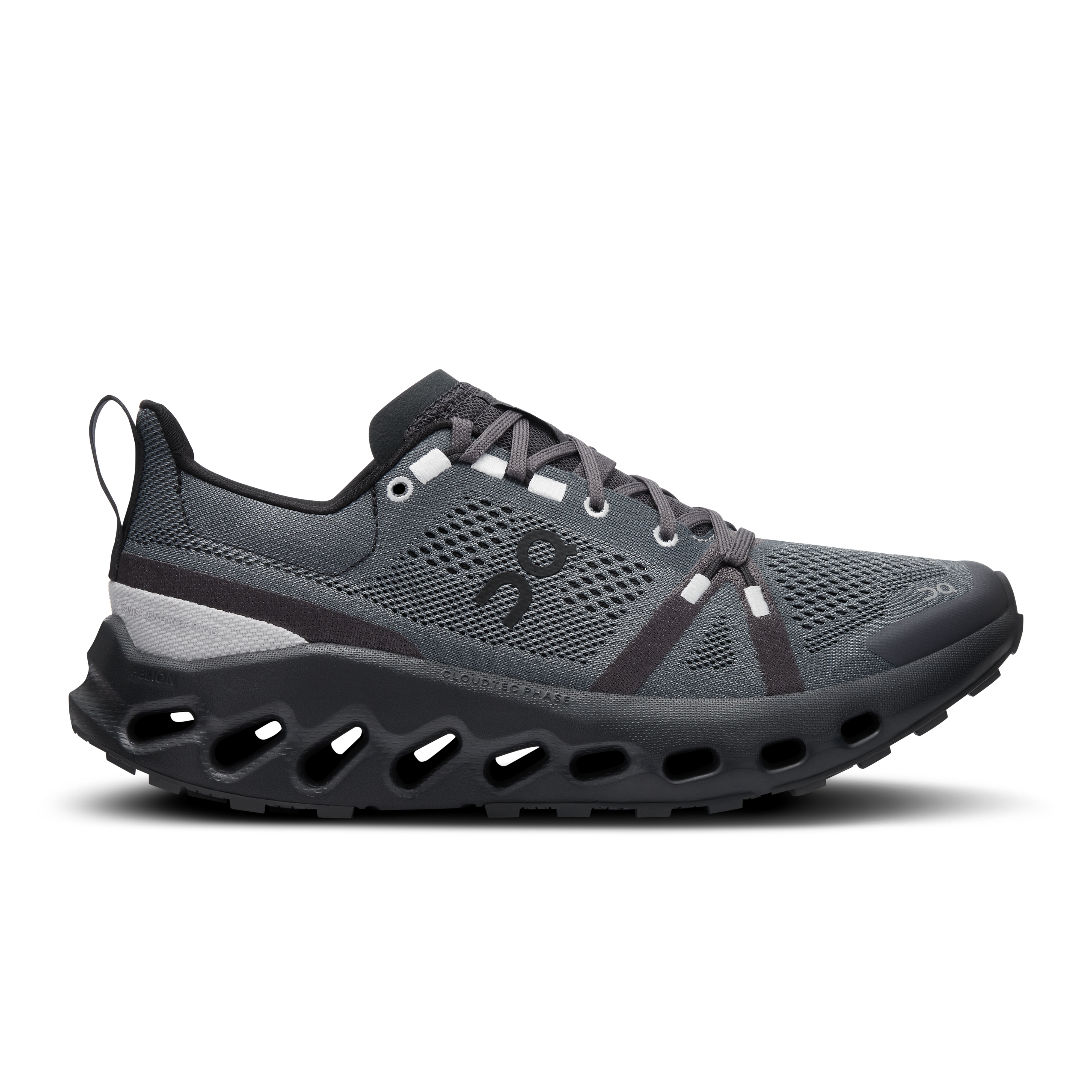 On Cloudsurfer Trail Shoe (Women's) - Eclipse | Black - Find Your Feet Australia Hobart Launceston Tasmania