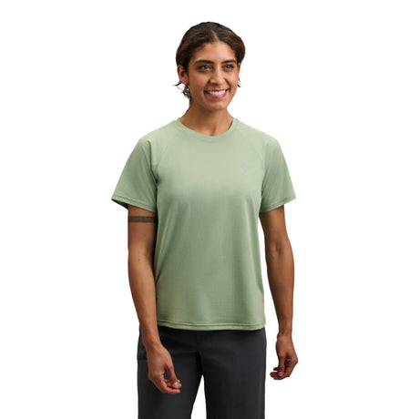 Black Diamond Lightwire Short Sleeve Tee (Women's) - Desert Sage - Green