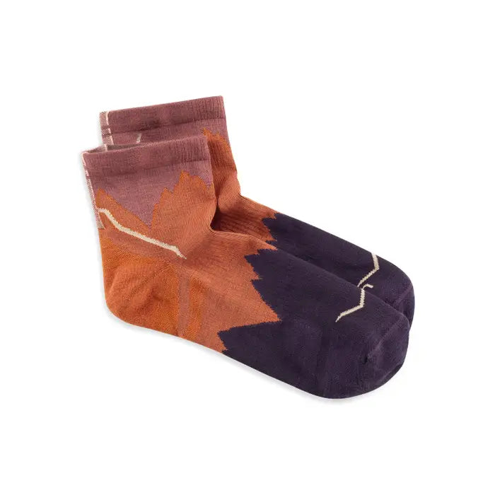 BUFF Lightweight Merino Quarter Socks (Unisex) - Ginger