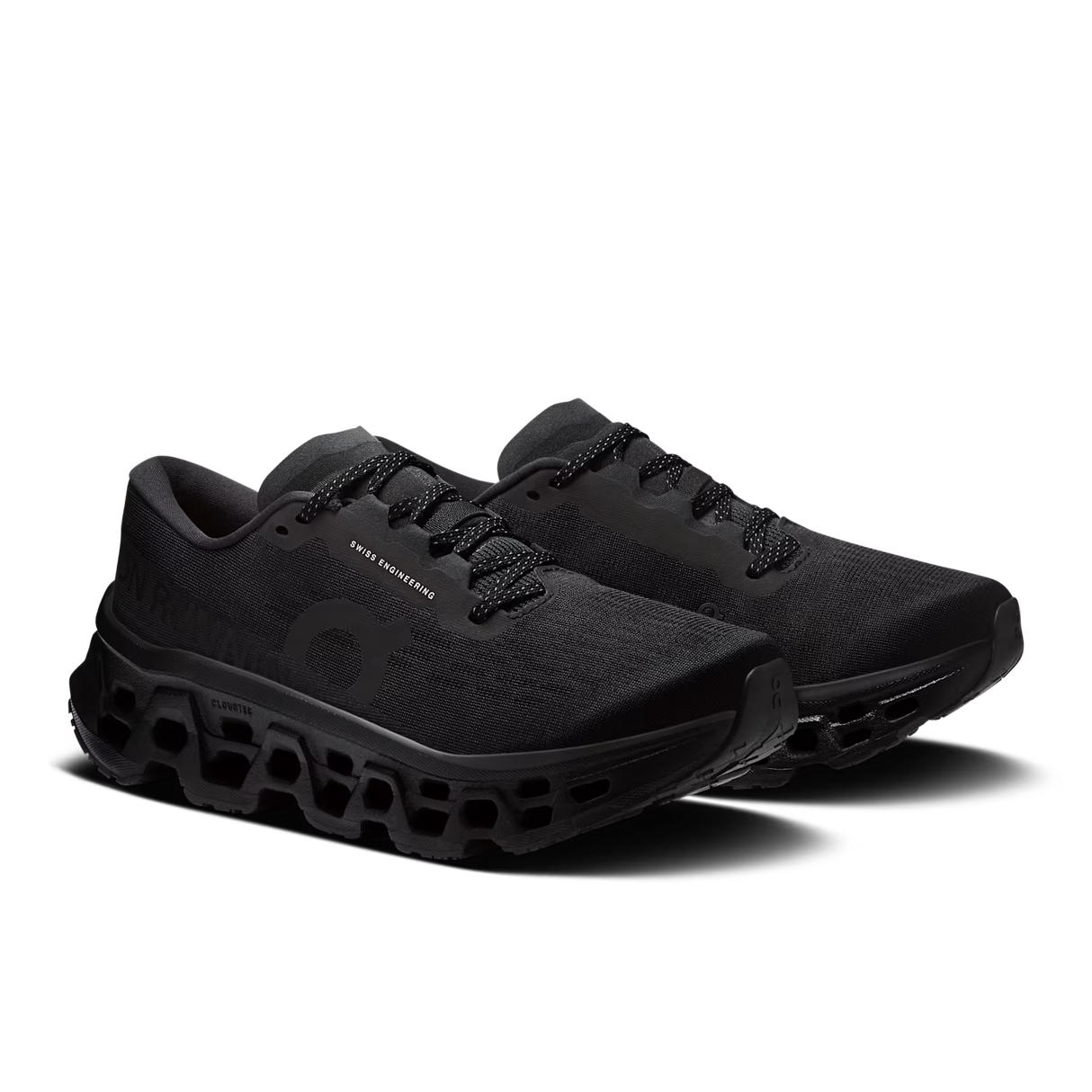 On Cloudmonster 3 Shoes (Women's) - Black/Black