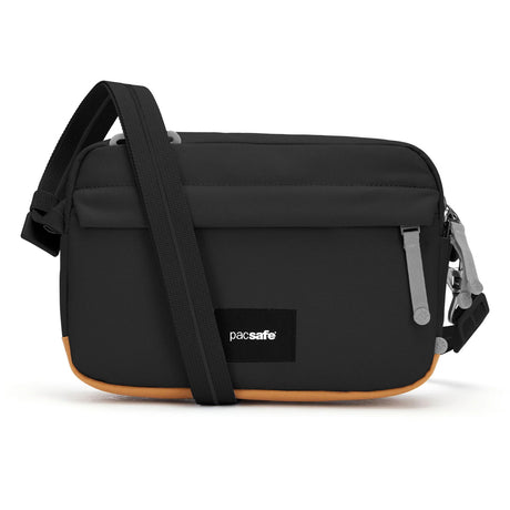 Pacsafe Go Crossbody - Jet Black - Find Your Feet Australia Hobart Launceston Tasmania