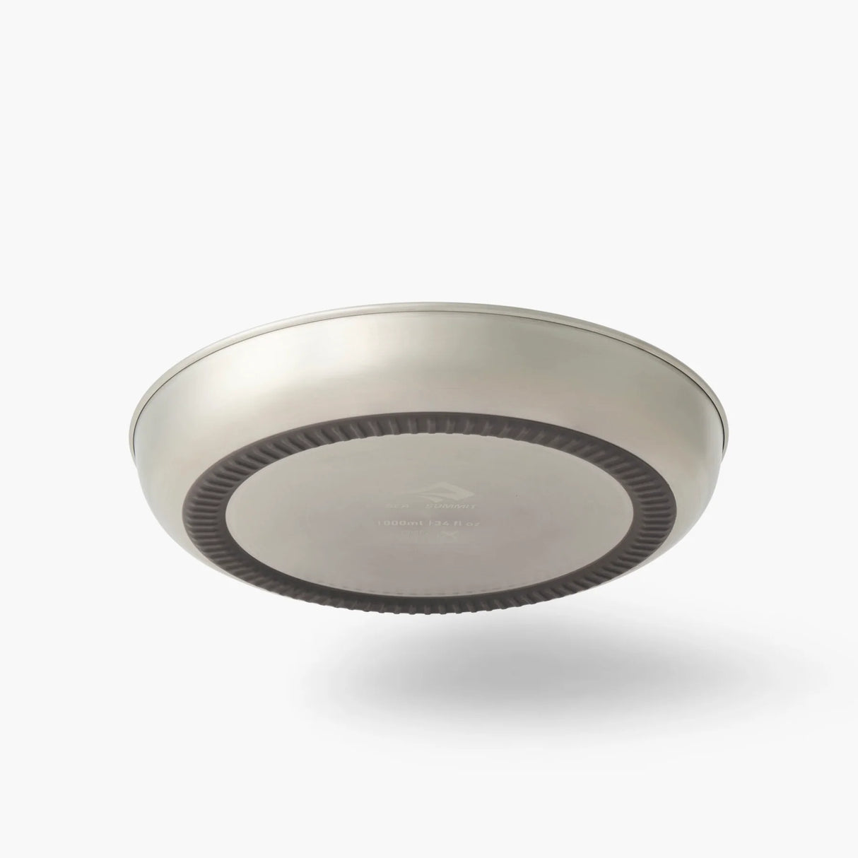 Sea To Summit Detour Stainless Steel Plate - Beluga - Silver - Black