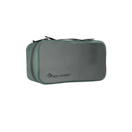 Sea To Summit Hydraulic Packing Cube - M - Laurel Green - Green - Find Your Feet Australia Hobart Launceston Tasmania