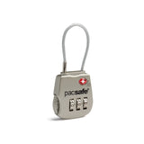 Pacsafe Prosafe 800 TSA 3-Dial Cable Lock - Find Your Feet Australia Hobart Launceston Tasmania