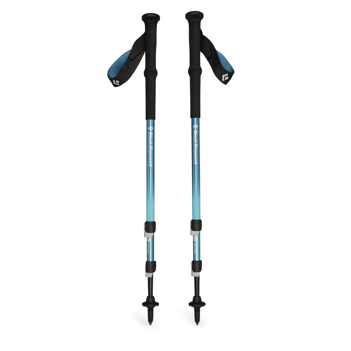 Black Diamond Trail Back Trekking Poles - Creek Blue - Black