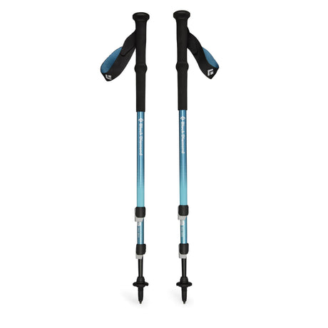 Black Diamond Trail Back Trekking Poles - Creek Blue - Black
