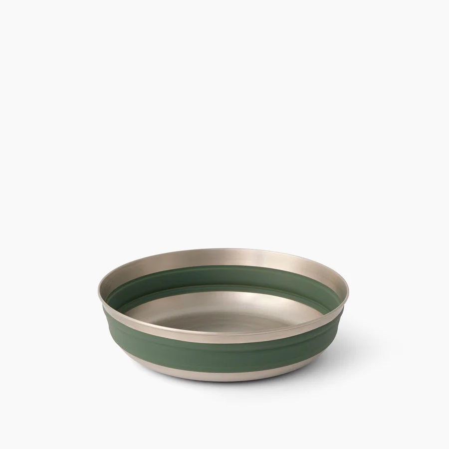 Sea To Summit Detour Stainless Steel Collapsible Bowl - Laurel Wreath - Find Your Feet Australia Hobart Launceston Tasmania