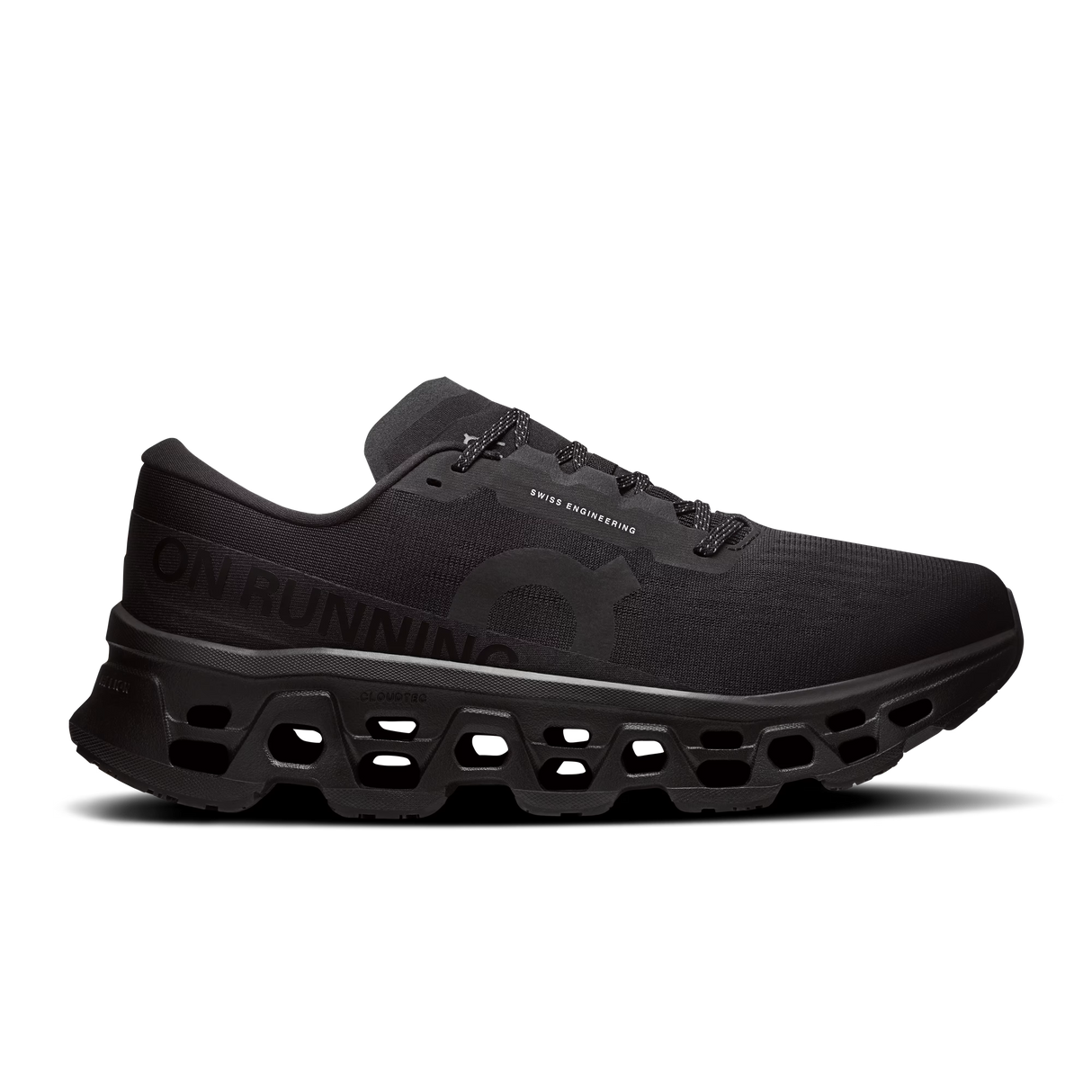 On Cloudmonster 3 Shoes (Men's) - Black/Black