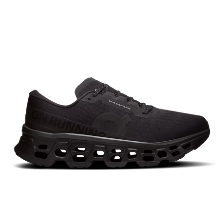 On Cloudmonster 3 Shoes (Men's) - Black/Black