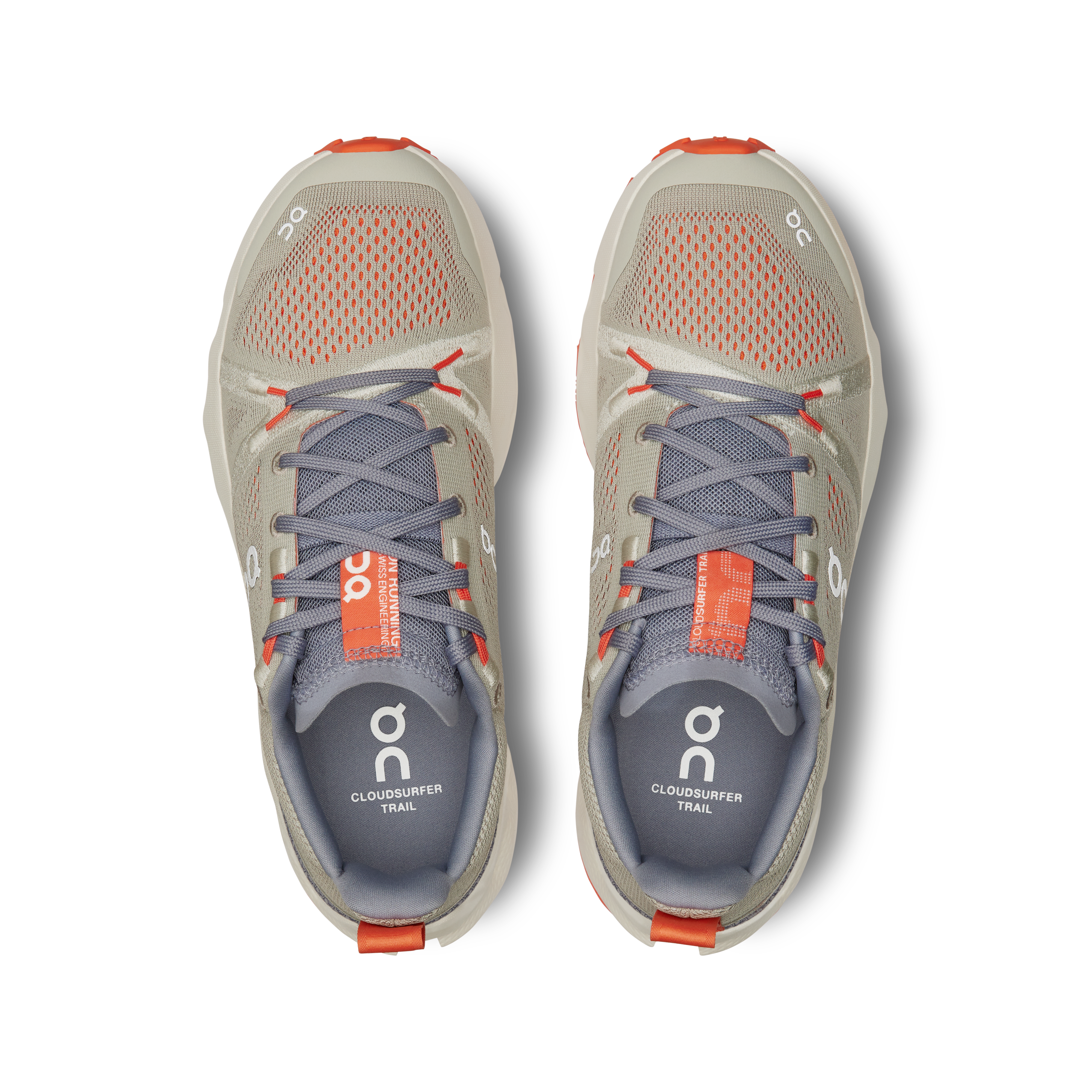 On Cloudsurfer Trail Shoe (Women's) - Fossil/Ivory - Find Your Feet Australia Hobart Launceston Tasmania