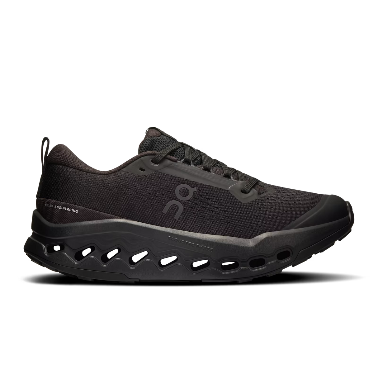 On Cloudsurfer Trail 2 Shoes (Women's) - Black/Black