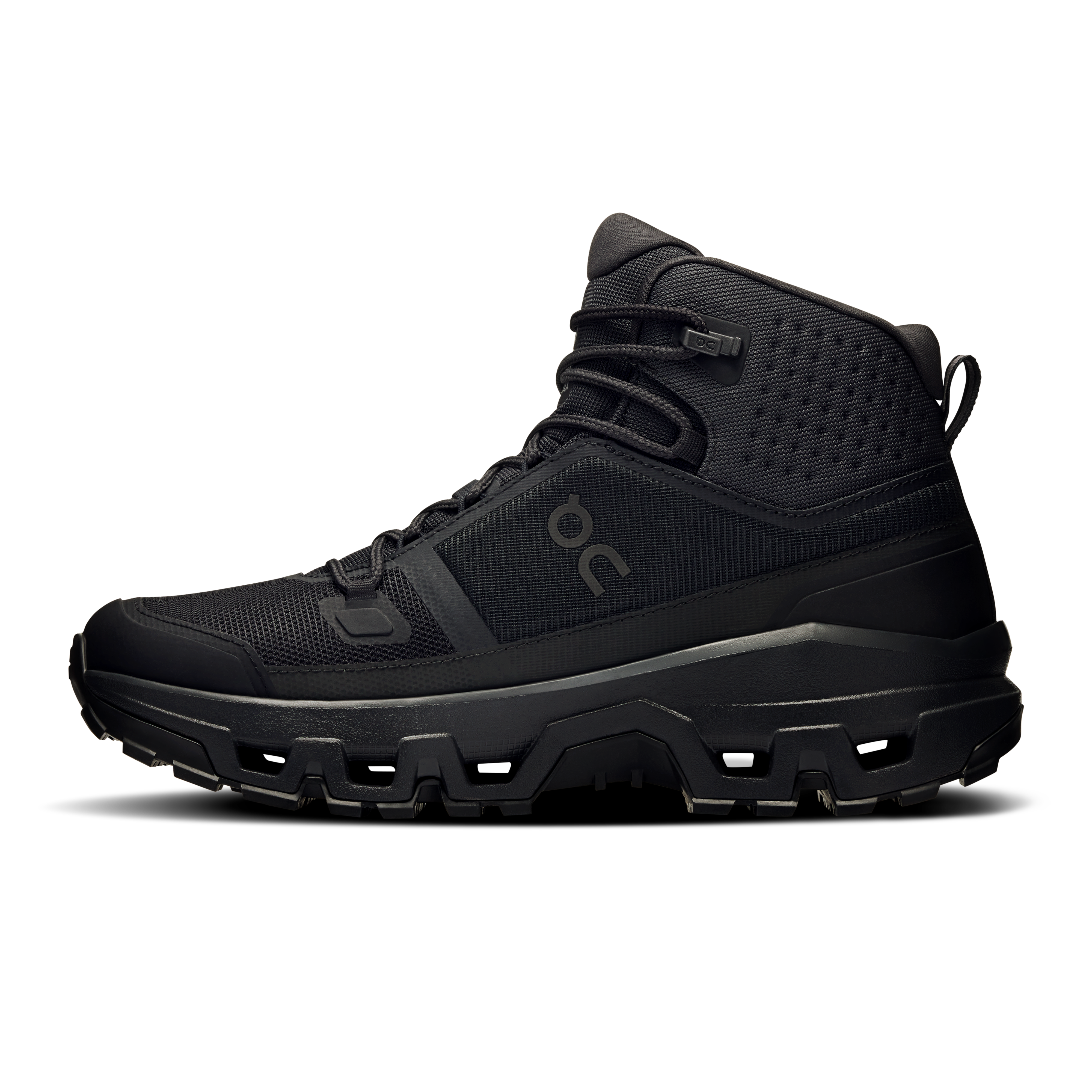 On Cloudrock Mid Waterproof (Women's) - Black/Black - Find Your Feet Australia Hobart Launceston Tasmania