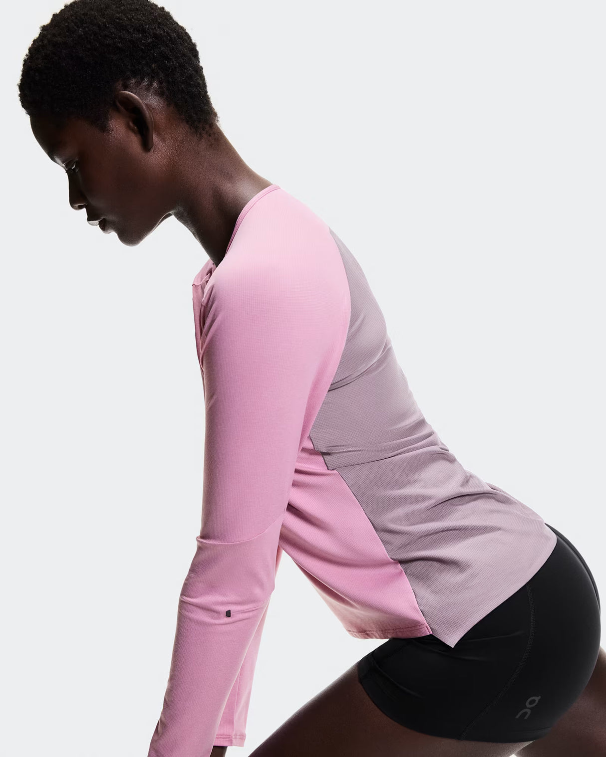 On Performance Long-T (Women's) - Dewberry/Sakura - Pink - Purple