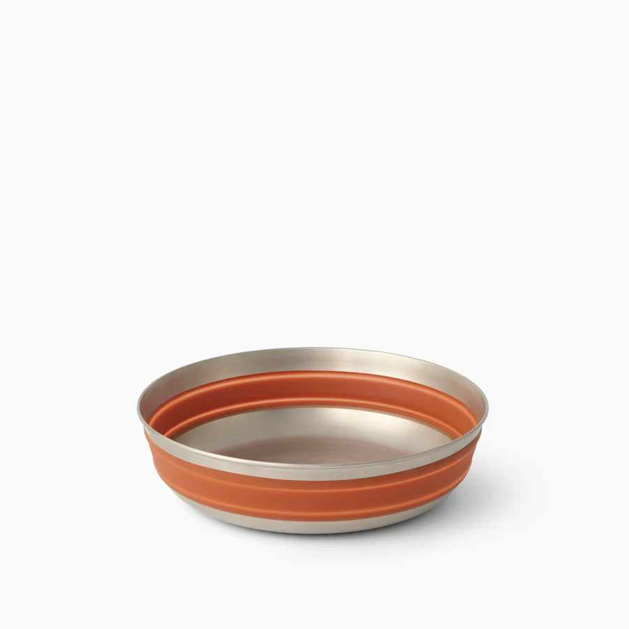 Sea To Summit Detour Stainless Steel Collapsible Bowl - Bombay Brown - Find Your Feet Australia Hobart Launceston Tasmania