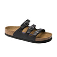 Birkenstock Florida SFB Oiled Leather Regular (Women's) - Black - Find Your Feet Australia Hobart Launceston Tasmania