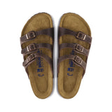 Birkenstock Florida SFB Oiled Leather Regular (Women's) - Habana - Find Your Feet Australia Hobart Launceston Tasmania